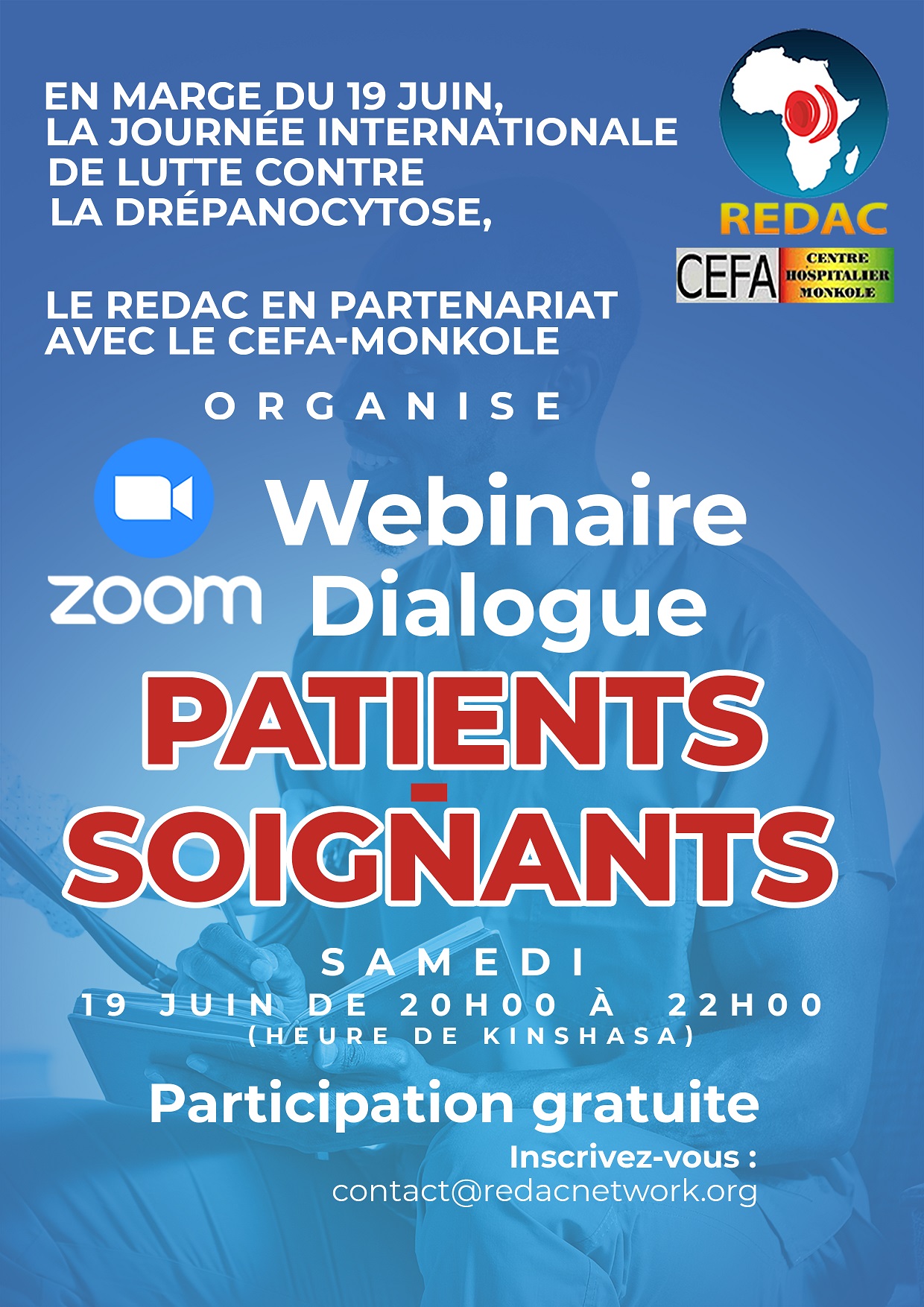 Webinaire sur Zoom : Dialogue patients-soignants